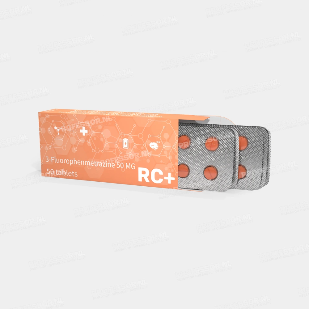 3-Fluorophenmetrazine50MG.webp RC+ Fluor 3-FPM 50mg Box - Image 1