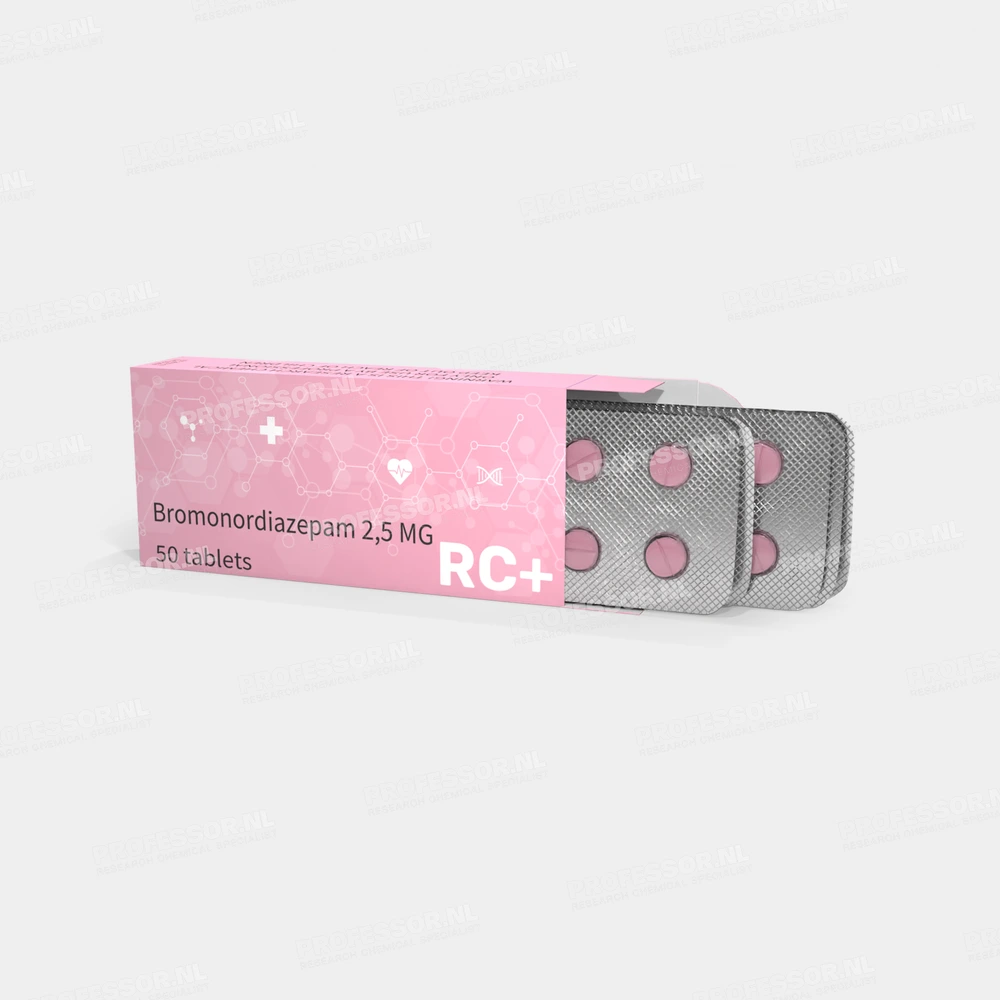 Bromonordiazepam25MG.webp RC+ Bromonordiazepam 2,5mg Box - Image 1